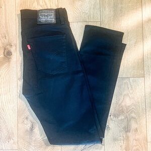 NWOT Levi's Midnight Black Denim